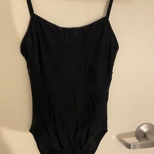 Wear moi Black leotard size M